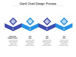 Gantt chart design process ppt powerpoint presentation outline infographics cpb