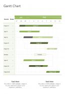 Gantt Chart Process Change Proposal One Pager Sample Example Document