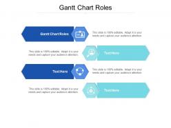 Gantt chart roles ppt powerpoint presentation summary graphics cpb