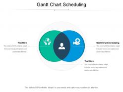 Gantt chart scheduling ppt powerpoint presentation inspiration model cpb