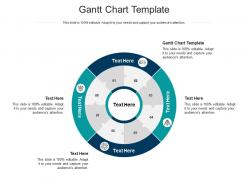 Gantt chart template ppt powerpoint presentation ideas sample cpb