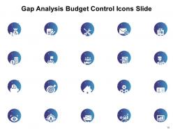 Gap Analysis Budget Control Powerpoint Presentation Slides