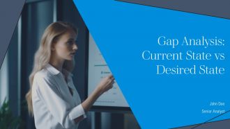 Gap Analysis Current State Vs Desired State PPT Structure AT