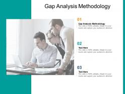 Gap analysis methodology ppt powerpoint presentation icon summary cpb