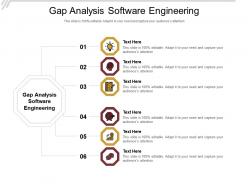 Gap analysis software engineering ppt powerpoint presentation model graphics template cpb