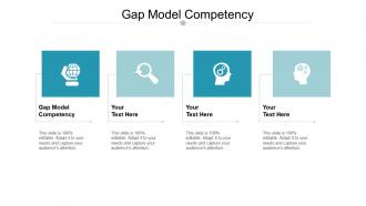 Gap model competency ppt powerpoint presentation ideas design inspiration cpb