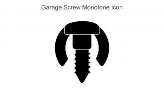 Garage Screw Monotone Icon In Powerpoint Pptx Png And Editable Eps Format