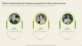 Garbage Collection Services Proposal Powerpoint Presentation Slides Impactful Downloadable