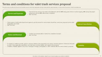Garbage Collection Services Proposal Powerpoint Presentation Slides Customizable Downloadable