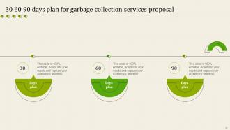 Garbage Collection Services Proposal Powerpoint Presentation Slides Colorful Downloadable