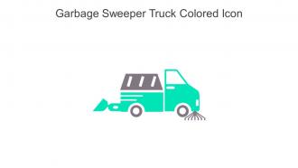 Garbage Sweeper Truck Colored Icon In Powerpoint Pptx Png And Editable Eps Format