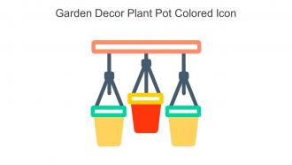 Garden Decor Plant Pot Colored Icon In Powerpoint Pptx Png And Editable Eps Format