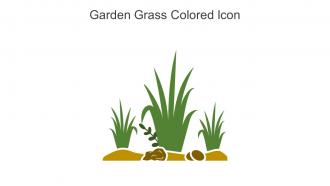 Garden Grass Colored Icon In Powerpoint Pptx Png And Editable Eps Format