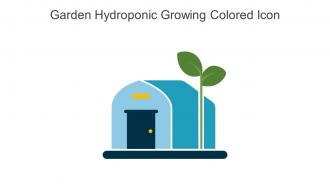 Garden Hydroponic Growing Colored Icon In Powerpoint Pptx Png And Editable Eps Format