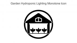 Garden Hydroponic Lighting Monotone Icon In Powerpoint Pptx Png And Editable Eps Format