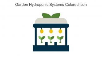 Garden Hydroponic Systems Colored Icon In Powerpoint Pptx Png And Editable Eps Format