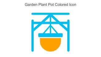 Garden Plant Pot Colored Icon In Powerpoint Pptx Png And Editable Eps Format