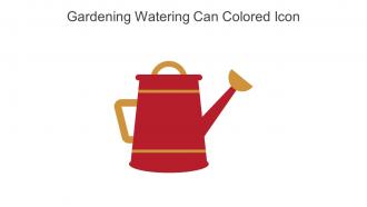 Gardening Watering Can Colored Icon In Powerpoint Pptx Png And Editable Eps Format