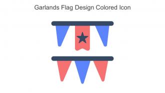 Garlands Flag Design Colored Icon In Powerpoint Pptx Png And Editable Eps Format
