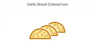 Garlic Bread Colored Icon In Powerpoint Pptx Png And Editable Eps Format