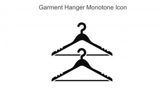 Garment Hanger Monotone Icon In Powerpoint Pptx Png And Editable Eps Format