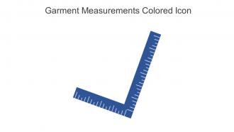 Garment Measurements Colored Icon In Powerpoint Pptx Png And Editable Eps Format