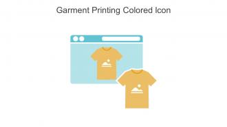 Garment Printing Colored Icon In Powerpoint Pptx Png And Editable Eps Format