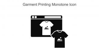 Garment Printing Monotone Icon In Powerpoint Pptx Png And Editable Eps Format