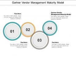 Gartner vendor management maturity model ppt powerpoint presentation model images cpb