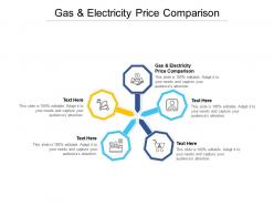 Gas and electricity price comparison ppt powerpoint presentation summary rules cpb