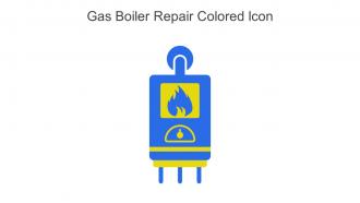 Gas Boiler Repair Colored Icon In Powerpoint Pptx Png And Editable Eps Format