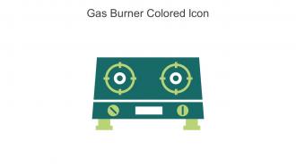 Gas Burner Colored Icon In Powerpoint Pptx Png And Editable Eps Format