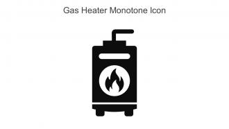 Gas Heater Monotone Icon In Powerpoint Pptx Png And Editable Eps Format