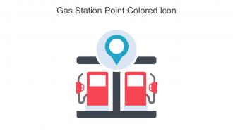 Gas Station Point Colored Icon In Powerpoint Pptx Png And Editable Eps Format