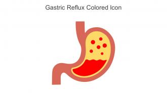Gastric Reflux Colored Icon In Powerpoint Pptx Png And Editable Eps Format