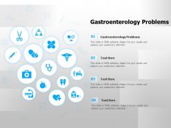 Gastroenterology problems ppt powerpoint presentation infographic template templates