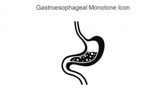 Gastroesophageal Monotone Icon In Powerpoint Pptx Png And Editable Eps Format