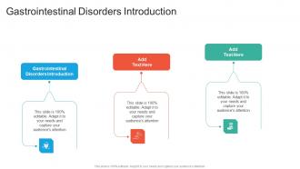 Gastrointestinal Disorders Introduction In Powerpoint And Google Slides Cpb