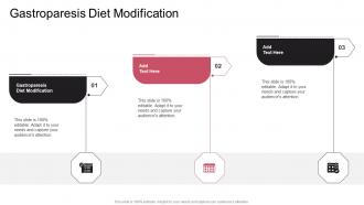Gastroparesis Diet Modification In Powerpoint And Google Slides Cpb