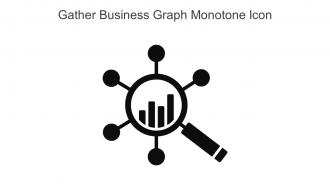Gather Business Graph Monotone Icon In Powerpoint Pptx Png And Editable Eps Format
