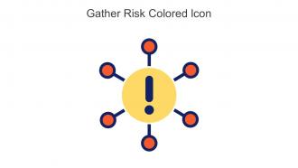 Gather Risk Colored Icon In Powerpoint Pptx Png And Editable Eps Format