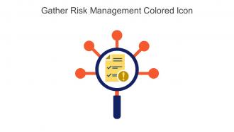 Gather Risk Management Colored Icon In Powerpoint Pptx Png And Editable Eps Format