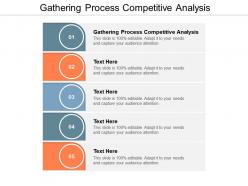 Gathering process competitive analysis ppt powerpoint presentation styles ideas cpb