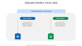 Gatorade Nutrition Facts Label In Powerpoint And Google Slides Cpb