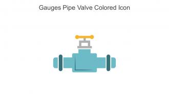 Gauges Pipe Valve Colored Icon In Powerpoint Pptx Png And Editable Eps Format