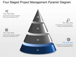 38203097 style layered pyramid 4 piece powerpoint presentation diagram infographic slide