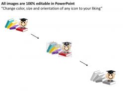 54616448 style variety 2 books 5 piece powerpoint presentation diagram infographic slide