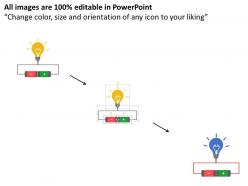 5705572 style variety 3 idea-bulb 3 piece powerpoint presentation diagram template slide