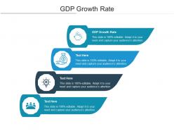 Gdp growth rate ppt powerpoint presentation show graphics tutorials cpb