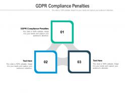 Gdpr compliance penalties ppt powerpoint presentation pictures format ideas cpb